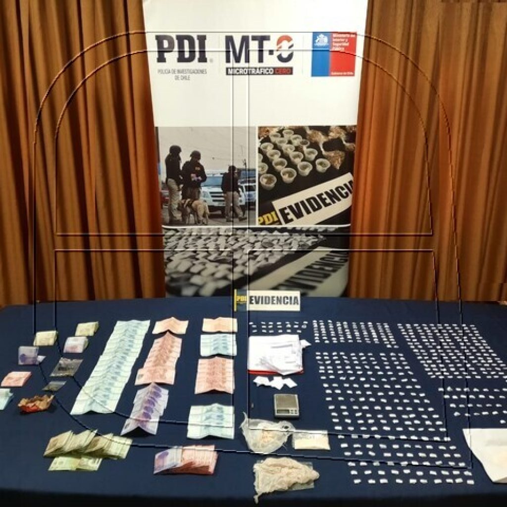 PDI detuvo a clan familiar que se dedicaba al microtráfico en Quilpué