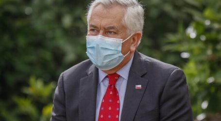 Ministro Paris entregó recomendaciones sanitarias para ir a votar