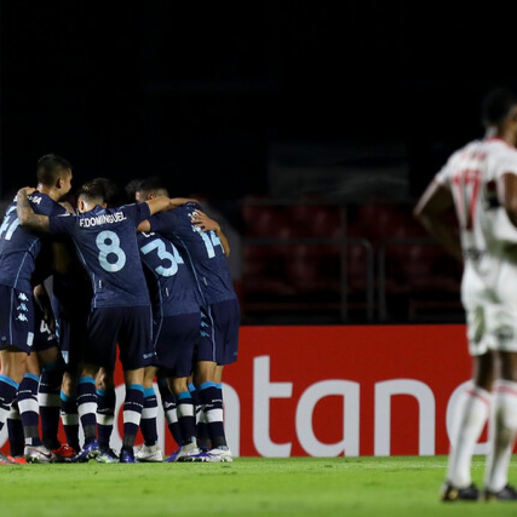 Libertadores: Racing con Arias y Mena venció a Sao Paulo y avanza a octavos