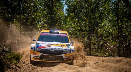 Emilio Fernández comenzó su año en el WRC de Portugal