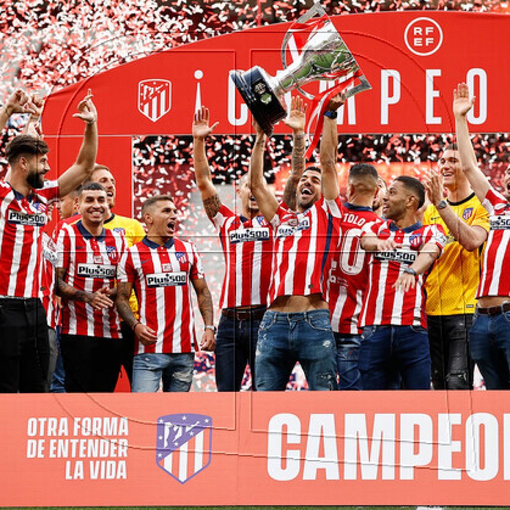 España: Atlético de Madrid celebra su título de Liga en el Wanda Metropolitano
