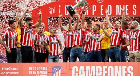 España: Atlético de Madrid celebra su título de Liga en el Wanda Metropolitano