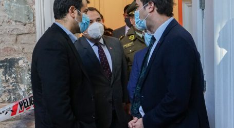 Delgado supervisa medidas de seguridad que funcionarán en la C. Constitucional