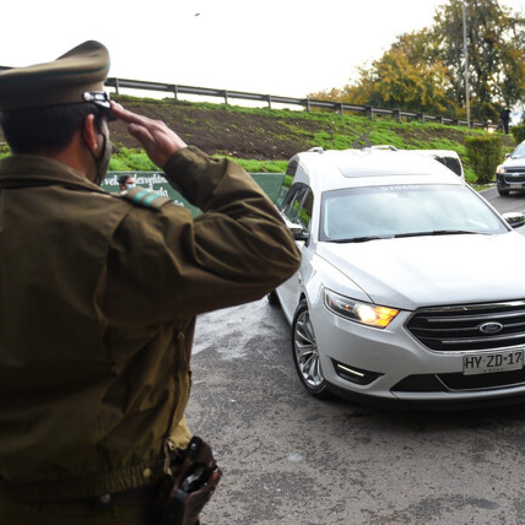 Presidente Piñera asiste a funeral del sargento Francisco Benavides