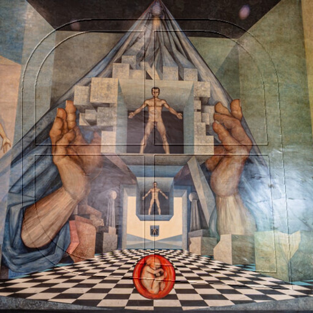 Día del Patrimonio: Fernando Daza, muralista reconocido en muestra masónica