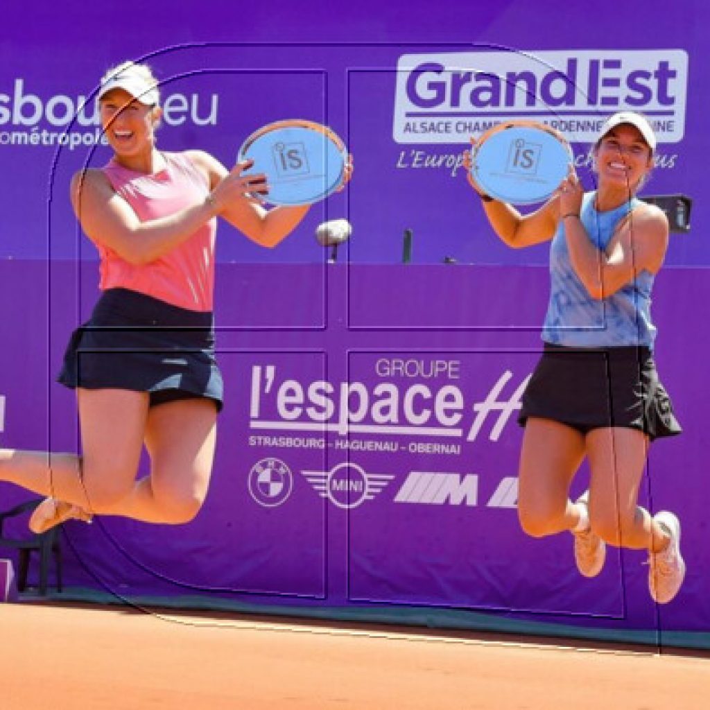 Tenis: Alexa Guarachi se coronó campeona en el dobles del WTA de Estrasburgo