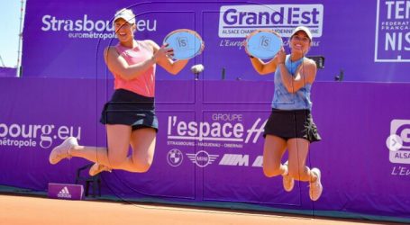 Tenis: Alexa Guarachi se coronó campeona en el dobles del WTA de Estrasburgo
