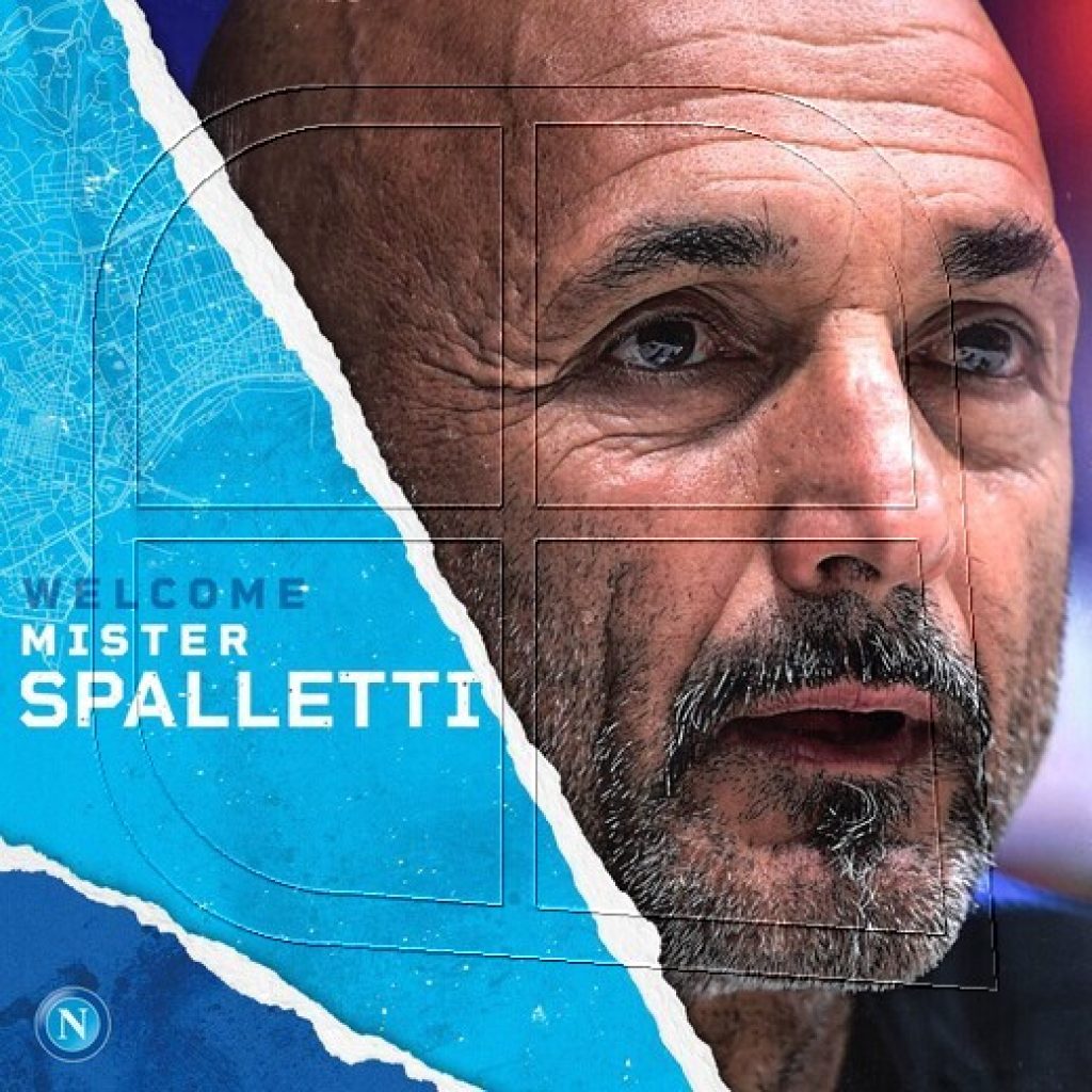 Luciano Spalletti se convirtió en el nuevo entrenador del Napoli