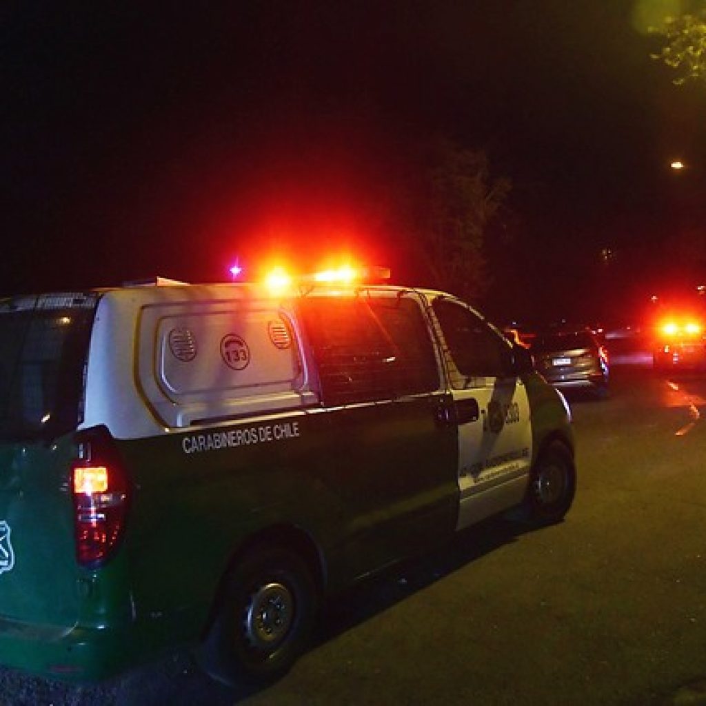 Persecución en el centro de Santiago terminó con 3 detenidos