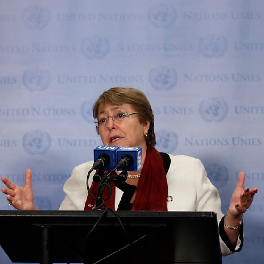Bachelet pide investigar posible violación de DDHH en Bielorrusia