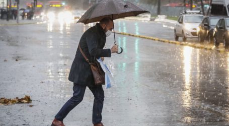 Alerta Temprana Preventiva para la Región Metropolitana por lluvias y viento