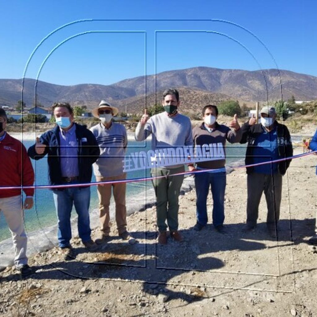 Inauguran obra de riego bonificada por la CNR en la región de Coquimbo