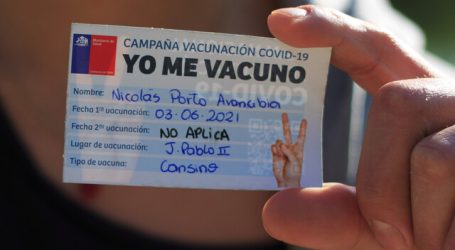 Covid-19: 8.180.288 personas completaron su proceso de vacunación en Chile