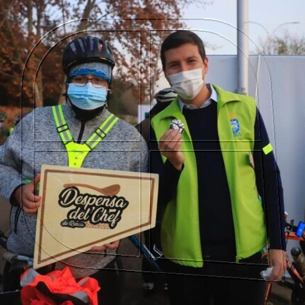 Renca promueve 1er delivery municipal y campaña “dona un metro de ciclovía”