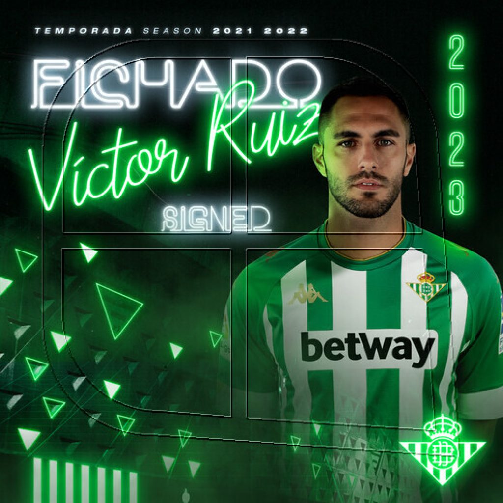 Víctor Ruiz renovó con el Betis de Pellegrini hasta el 30 de junio de 2023