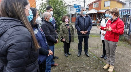 Daza lanza Cuadrillas Sanitarias en tu Barrio en la región de Ñuble