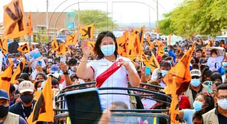 Fujimori exige al presidente Sagasti que “no interfiera” en el proceso electoral