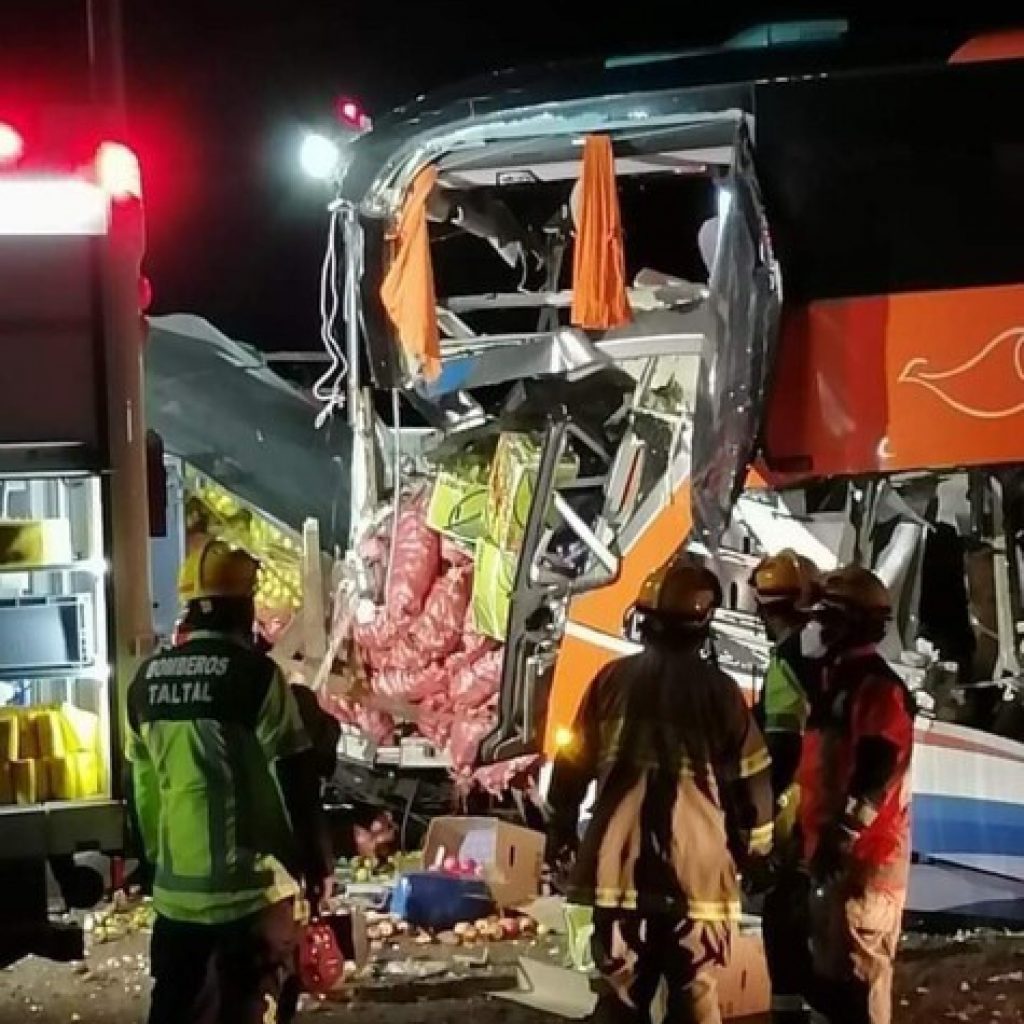 A siete aumentaron los fallecidos tras accidente en Chañaral