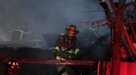Incendio en Puente Alto dejó 4 lesionados y 26 personas damnificadas