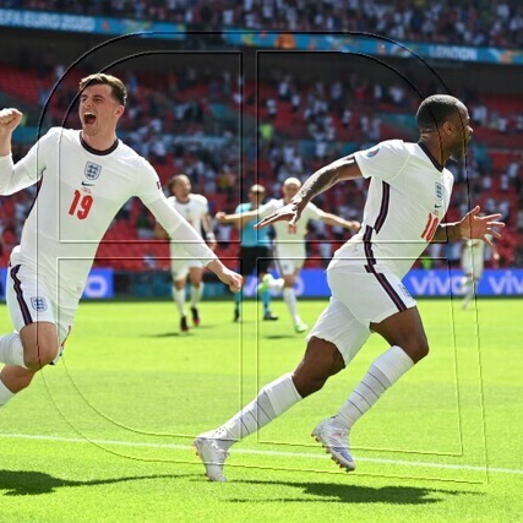 Euro 2020: Inglaterra se hizo fuerte en Wembley ante Croacia