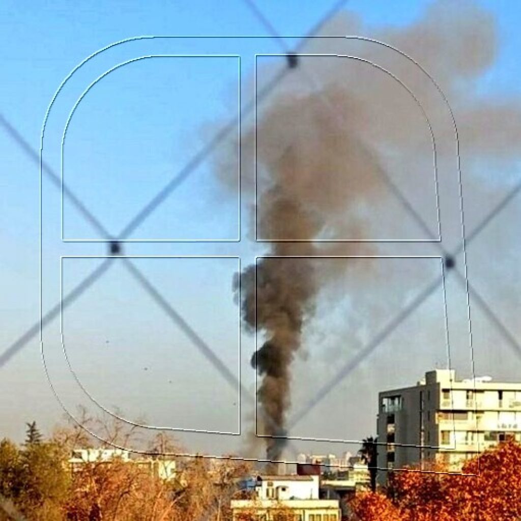 Incendio se registró en inmediaciones de la Escuela de Carabineros