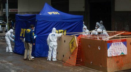 Detienen a sospechoso de quemar y matar a hombre en el centro de Santiago