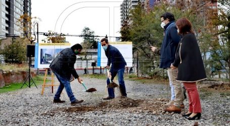 Instalan primera piedra de viviendas que beneficiarán a 84 familias de Santiago