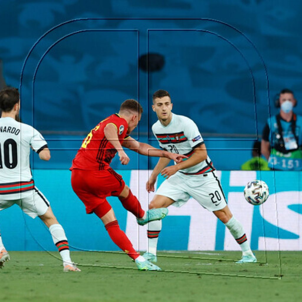 Euro 2020: Bélgica superó con lo justo a Portugal y se mete en cuartos de final
