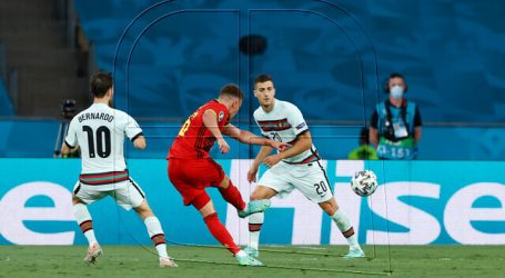 Euro 2020: Bélgica superó con lo justo a Portugal y se mete en cuartos de final