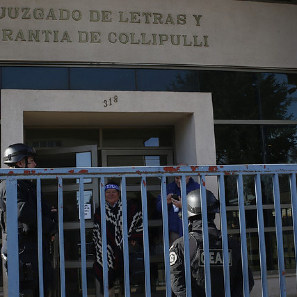 Decretan prisión preventiva del werkén Jorge Huenchullán