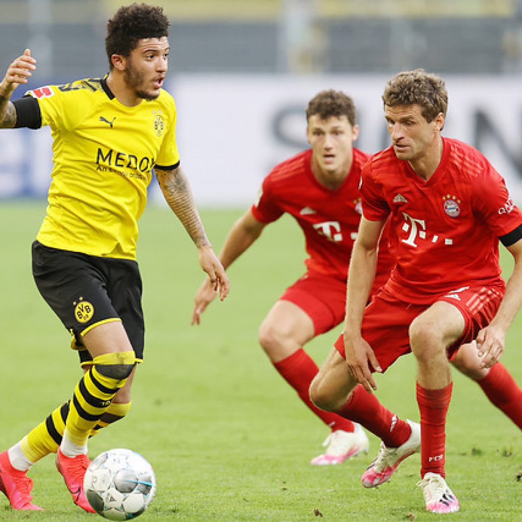 El extremo Jadon Sancho fichó por el Manchester United