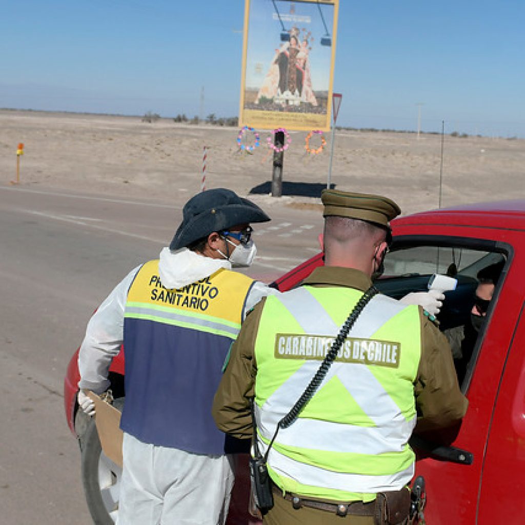 Comienza a funcionar cordón sanitario en pueblo de La Tirana