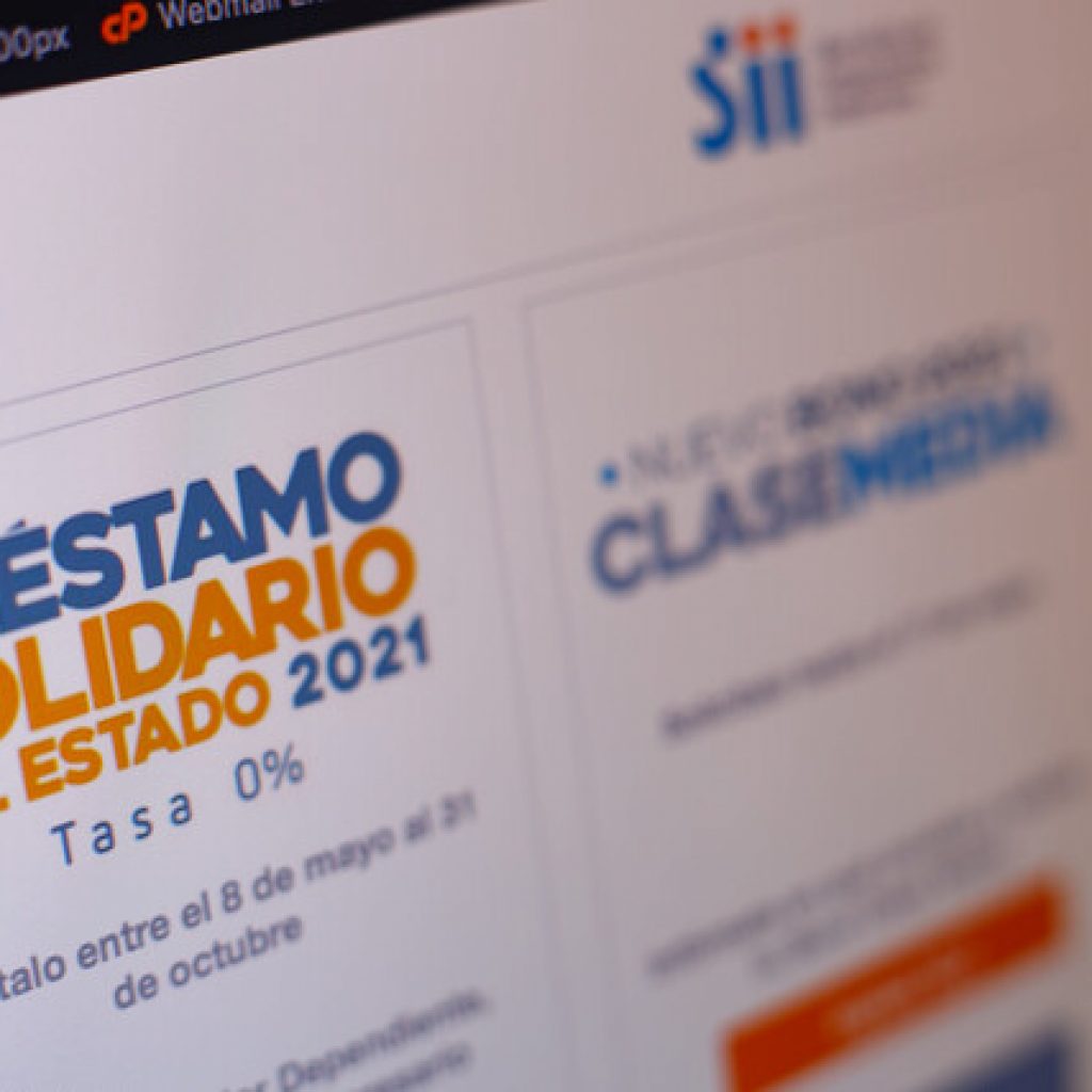 SII: Más de 843 mil solicitudes del Préstamo Solidario del Estado en junio