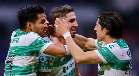 México: Diego Valdés anotó en claro triunfo de Santos sobre Necaxa