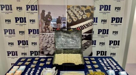 Arica: PDI detiene a 9 personas e incauta 10.550 dosis de drogas