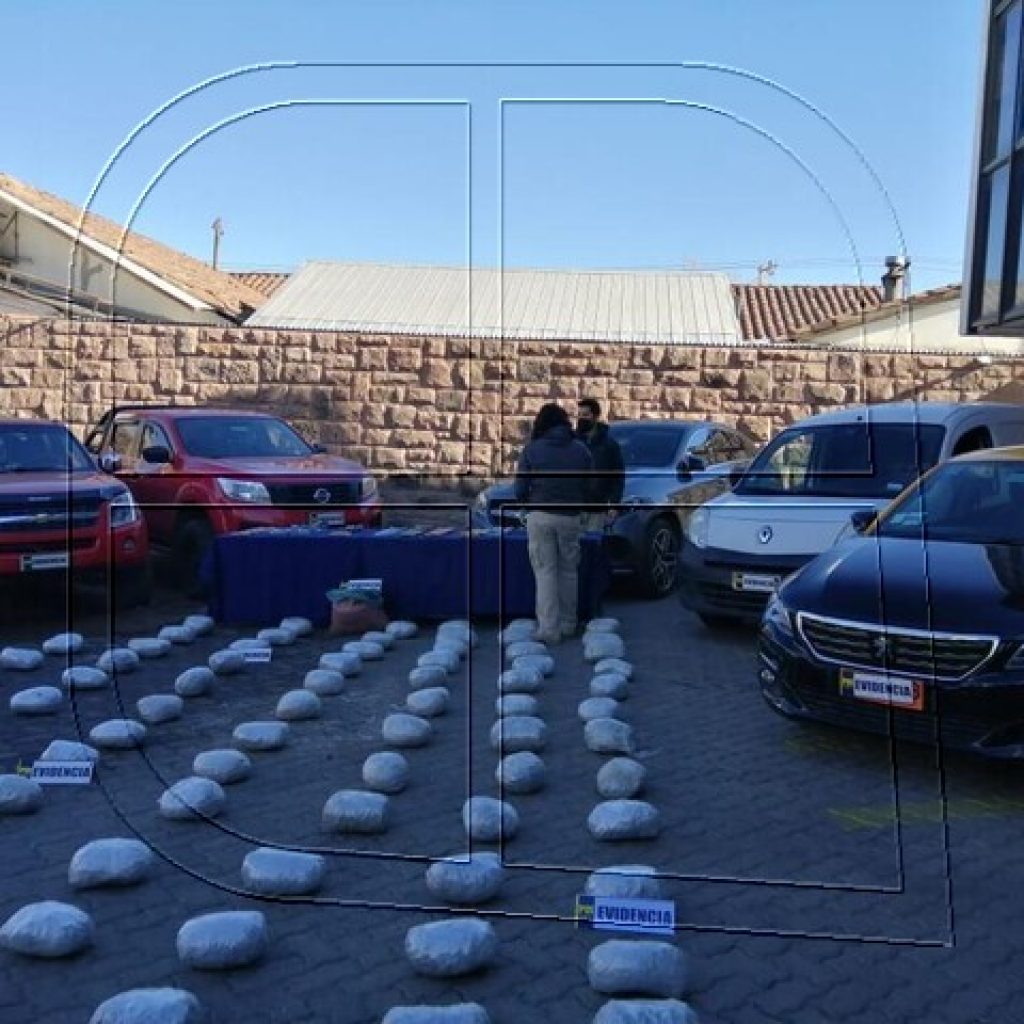 PDI Los Andes detuvo a banda criminal con más de 547 millones en droga