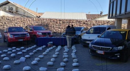 PDI Los Andes detuvo a banda criminal con más de 547 millones en droga