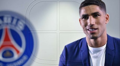 Hakimi dejó el Inter de Milán para fichar por el PSG hasta 2026