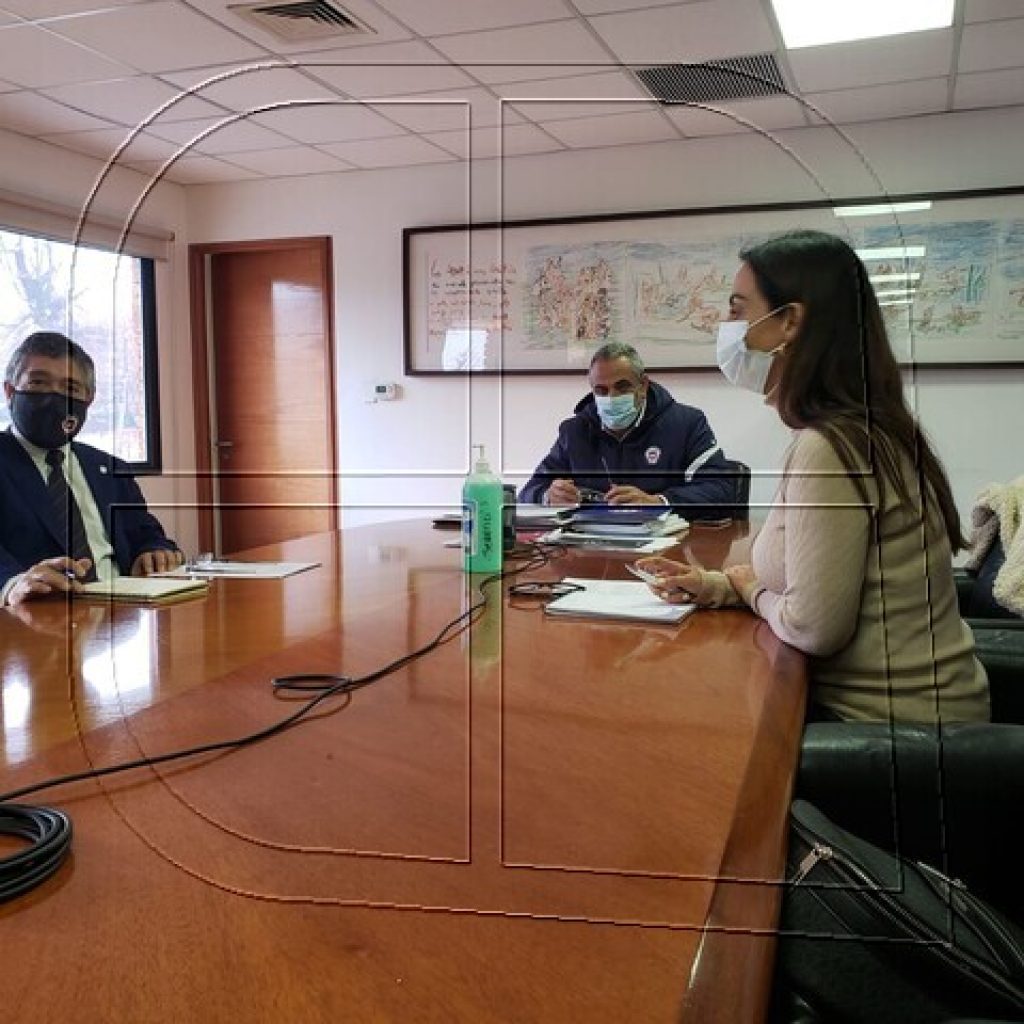 Milad se reunió con la ministra Pérez por regreso del público a los estadios