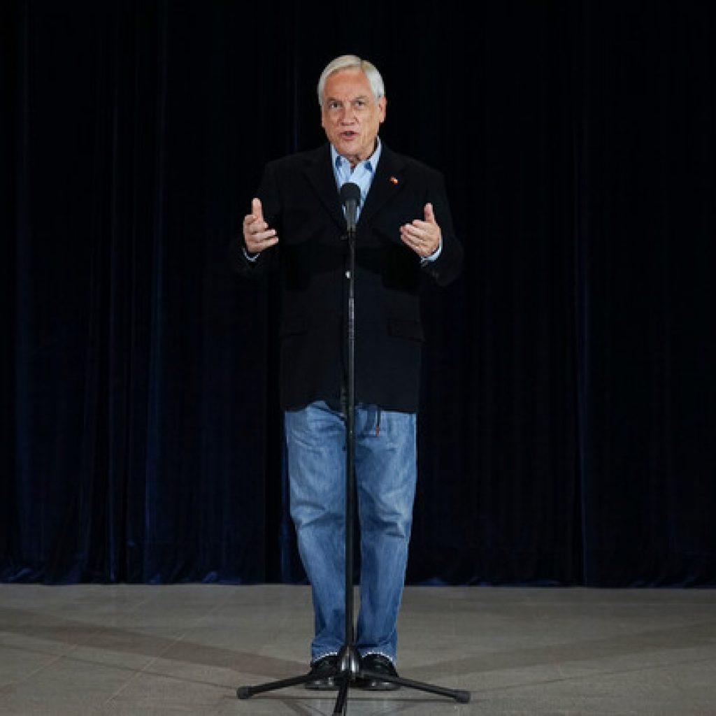 Piñera confía en que candidato de Chile Vamos “va a estar en 1ª y 2ª vuelta"