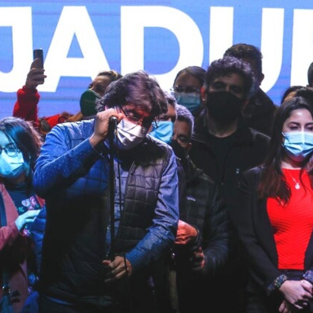 Daniel Jadue reconoce “triunfo contundente y claro” de Gabriel Boric