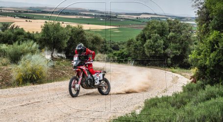 Pablo Quintanilla testeará en EE.UU su Honda CRF450 Rally de cara al Dakar 2022