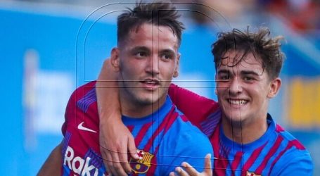 FC Barcelona arranca la pretemporada con un triplete de Rey Manaj