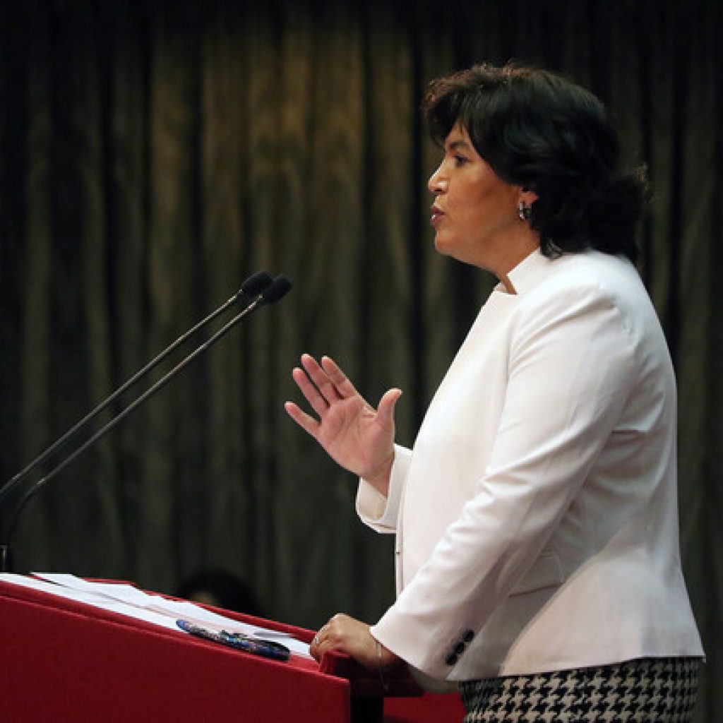 Provoste rindió Cuenta Pública de la labor del Senado