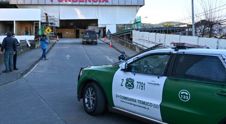 Delgado y Yáñez visitaron a uno de los carabineros heridos en Carahue