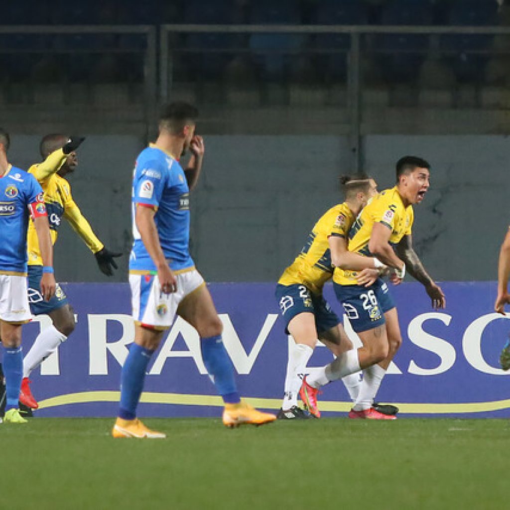 Everton derrotó a Audax Italiano en Rancagua y salta al cuarto lugar