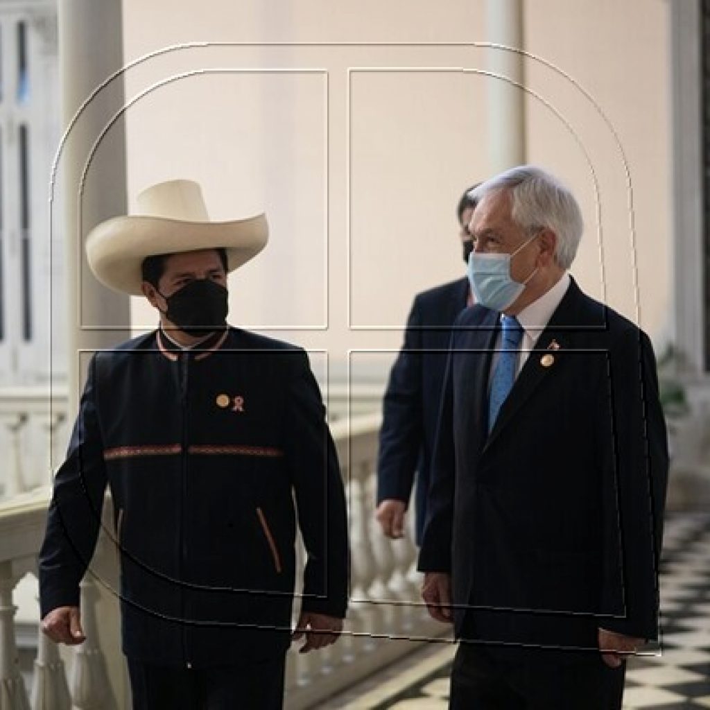 Perú: Piñera sostiene reunión bilateral con Presidente electo Pedro Castillo
