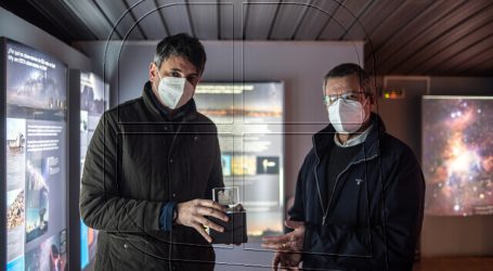 Couve visitó obras del Extremely Large Telescope en el desierto de Atacama