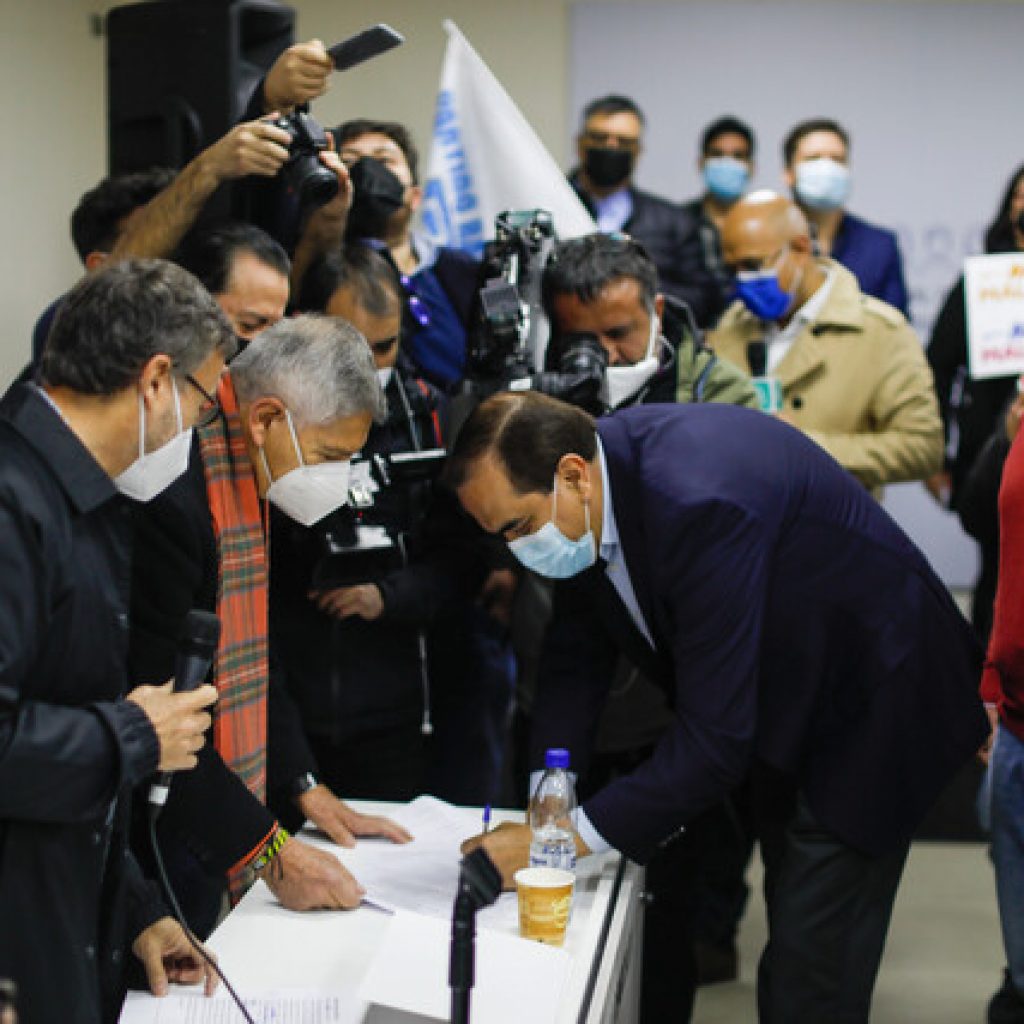 Maldonado inscribió su candidatura para la primaria de Unidad Constituyente