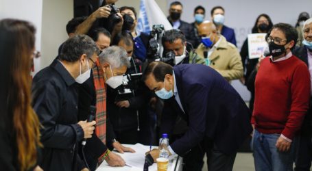 Maldonado inscribió su candidatura para la primaria de Unidad Constituyente